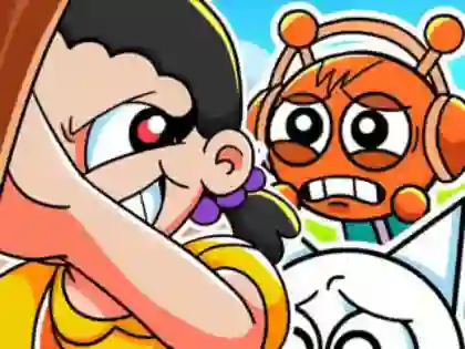 لعبة Jigsaw Puzzle: Sprunki Vs Squid على الانترنت