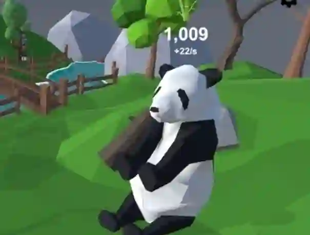 لعبة PandaClicker على الانترنت
