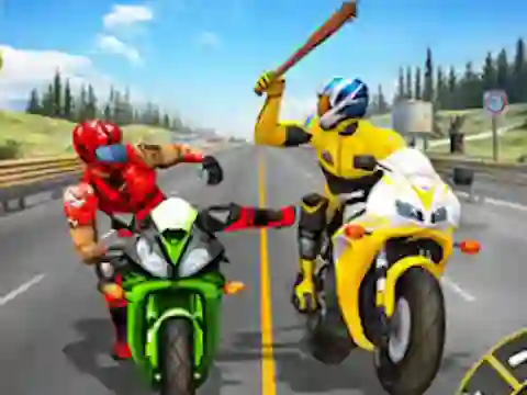 لعبة Moto Attack - Bike Racing على الانترنت