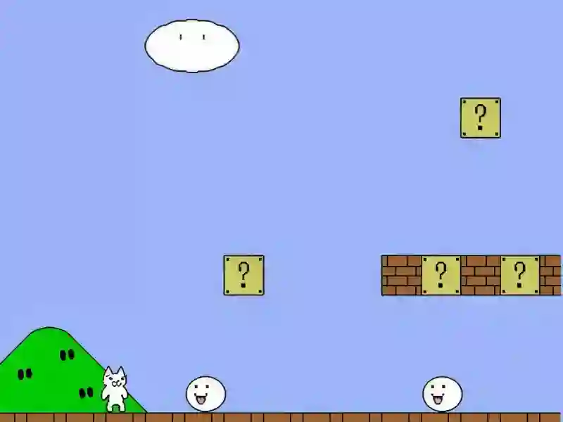 لعبة Cat Mario على الانترنت