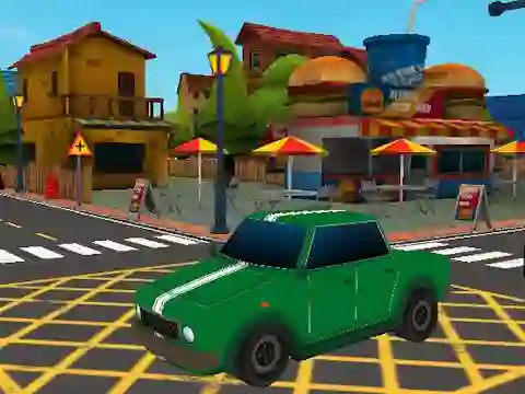 لعبة Fun Town Parking على الانترنت