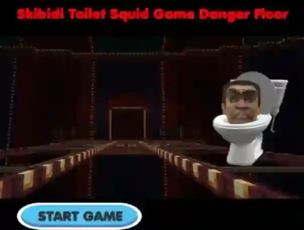 لعبة Skibidi Toilet Squid Game Danger Floor على الانترنت