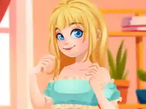 لعبة Blonde Sofia: Choco Day على الانترنت