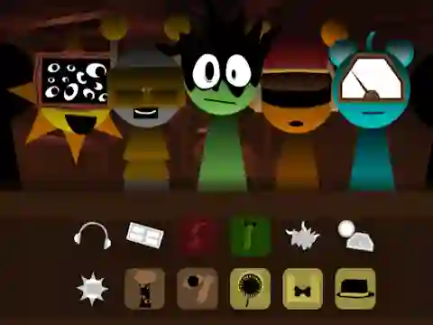 لعبة Jamming with Sprunki على الانترنت
