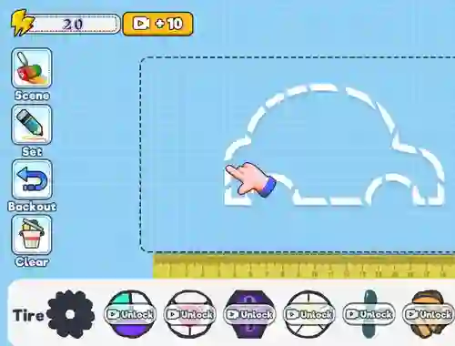 لعبة Draw Your Car على الانترنت