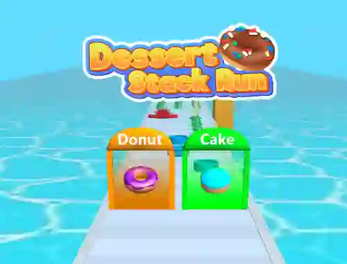لعبة Dessert Stack Run على الانترنت