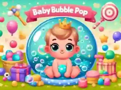 لعبة Baby Bubble Pop على الانترنت