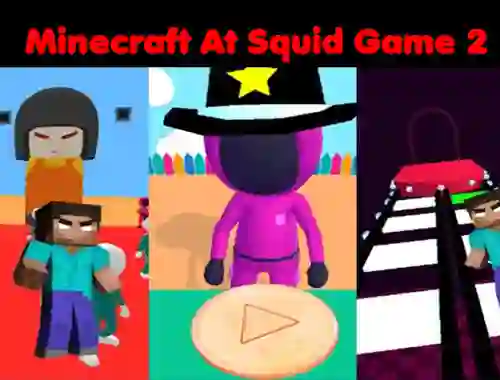 لعبة Minecraft At Squid Game 2 على الانترنت