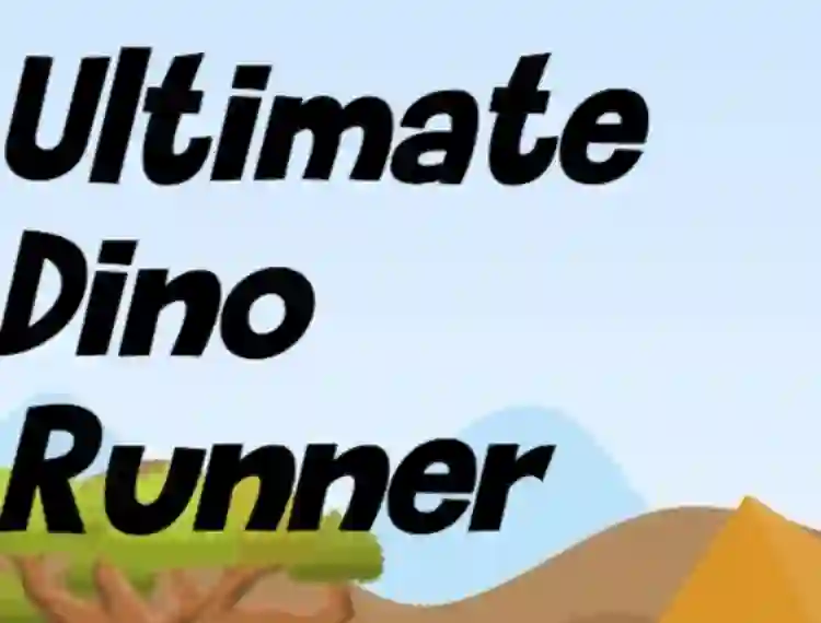 لعبة Ultimate Dino Runner على الانترنت