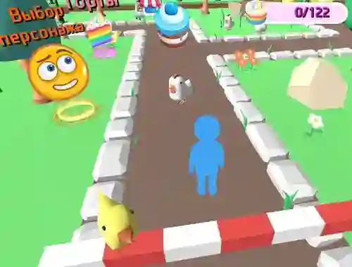 لعبة Obby Collect Sweet Cakes على الانترنت