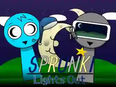 لعبة Sprunki: Lights Out على الانترنت