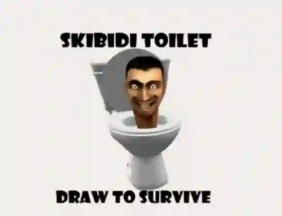 لعبة Skibidi Toilet Draw To Survive على الانترنت