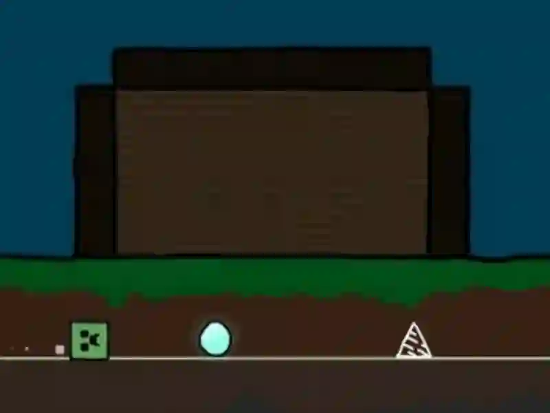 لعبة Geometry Rash But Mcraft على الانترنت