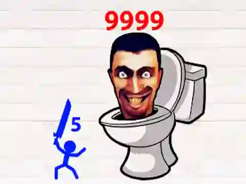 لعبة Stickman Hero Skibidi Tower Defense على الانترنت