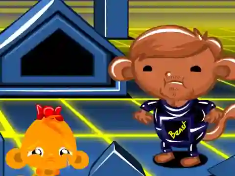لعبة Monkey Go Happy 934 على الانترنت