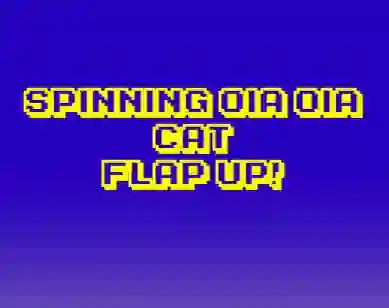 لعبة Spinning Oia Oia Cat Flap Up على الانترنت