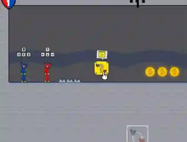 لعبة Stickman Huggy Party Duo على الانترنت