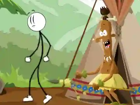 لعبة Stick Doors and Island على الانترنت