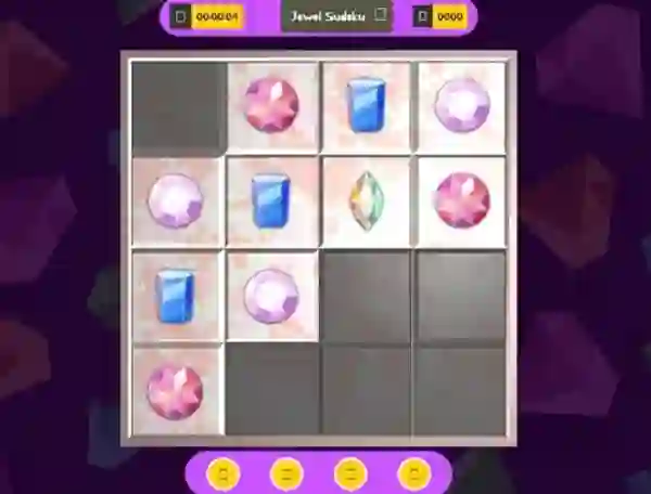 لعبة 3D Jewel Sudoku على الانترنت