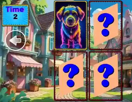 لعبة Funny Animals Memory Game على الانترنت