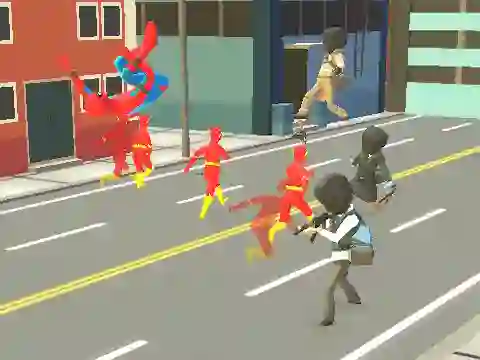 لعبة Hero Transform Race على الانترنت