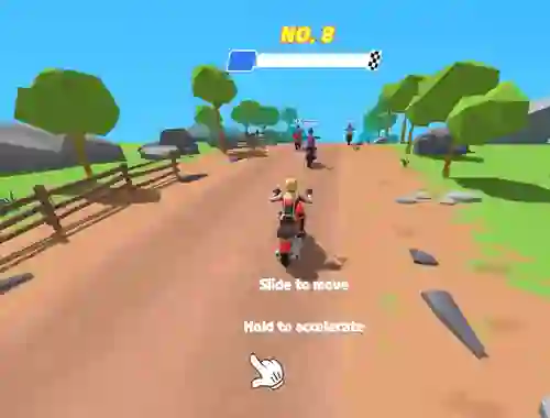 لعبة Moto Attack Bike Racing على الانترنت