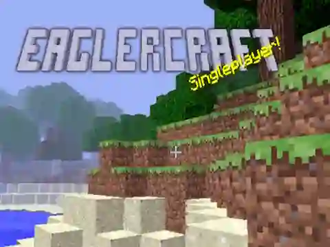 لعبة Eaglercraft singleplayer! على الانترنت