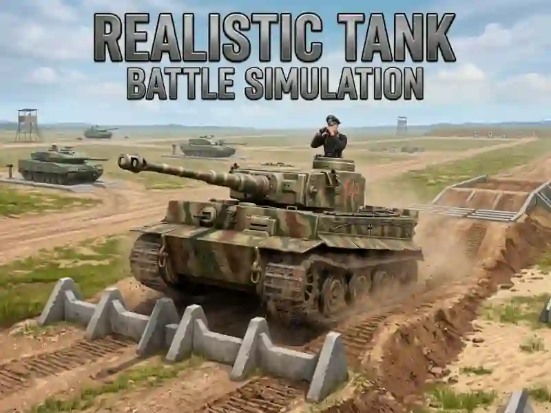 لعبة Realistic Tank Battle Simulation على الانترنت