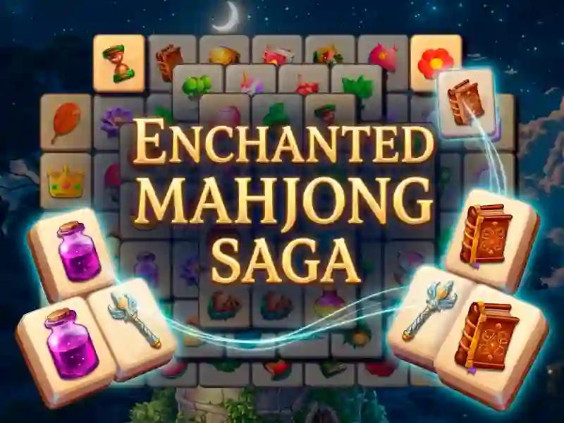 لعبة Enchanted Mahjong Saga على الانترنت