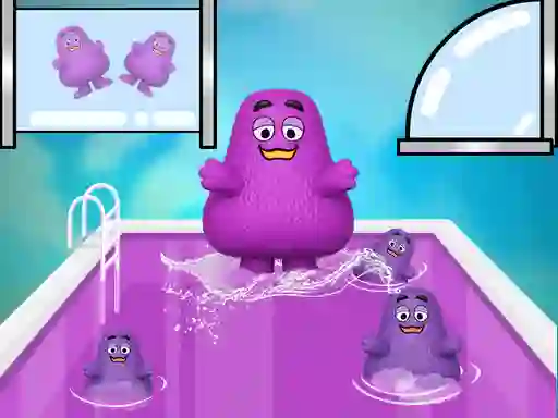 لعبة Grimace Shake Slide على الانترنت