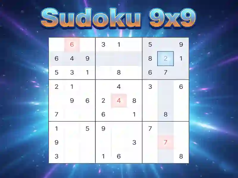 لعبة Sudoku 9x9 على الانترنت