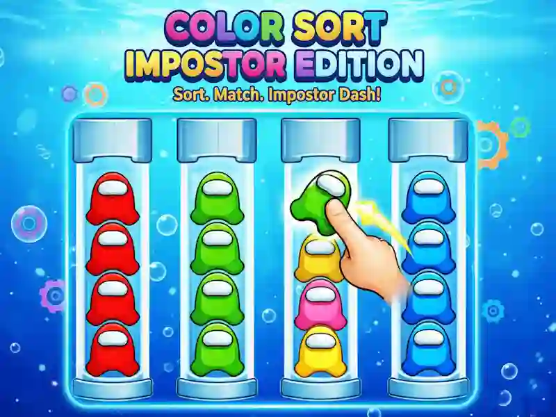 لعبة Color Sort Impostor Edition على الانترنت