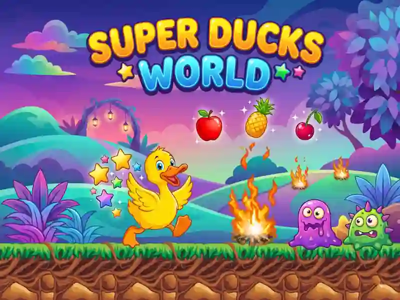 لعبة Super Ducks World على الانترنت