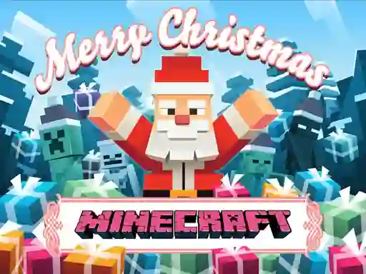 لعبة MineCraft Christmas Jigsaw Puzzle على الانترنت
