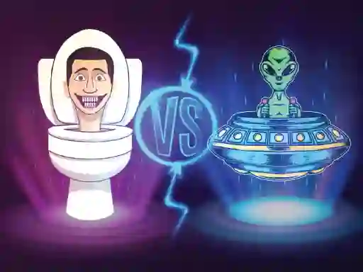لعبة Skibidi Vs Alien على الانترنت