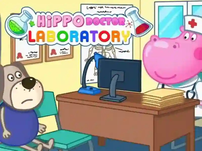 لعبة Hippo Doctor Laboratory على الانترنت