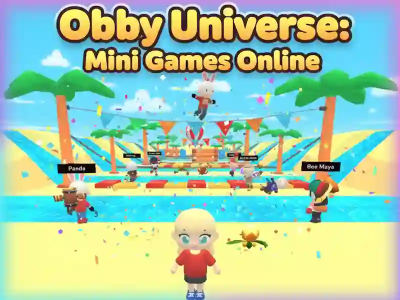 لعبة Obby Universe: Mini Games Online على الانترنت