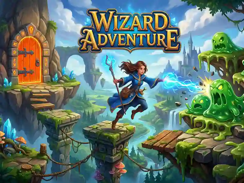 لعبة Wizzard Adventure على الانترنت