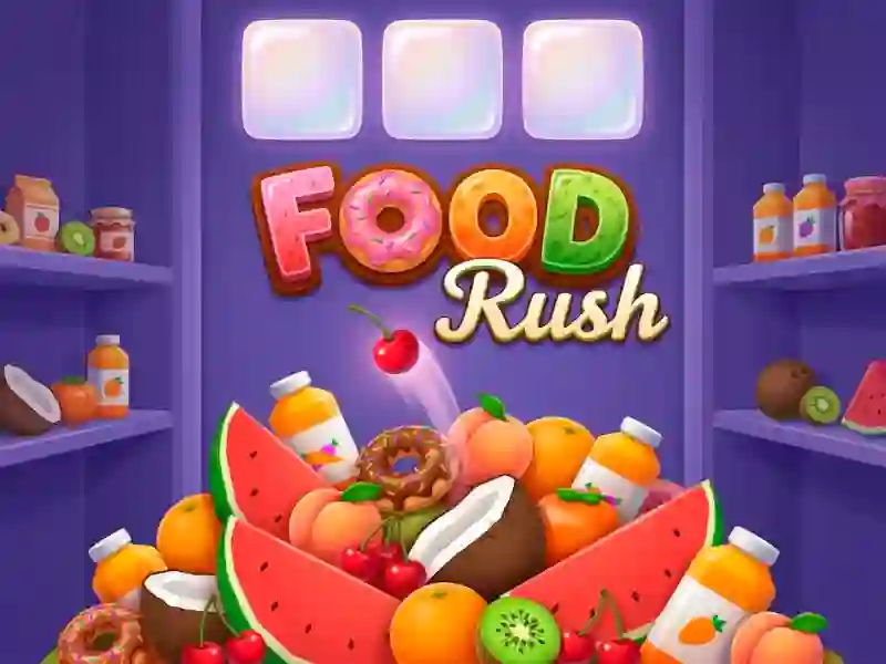 لعبة Food Rush على الانترنت