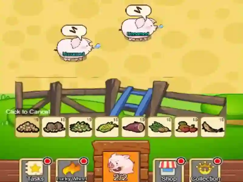 لعبة Pig Farming على الانترنت