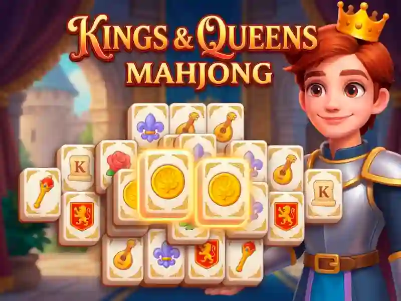 لعبة Kings and Queens Mahjong على الانترنت