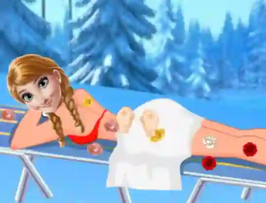 لعبة Ice Princess Roses Spa على الانترنت