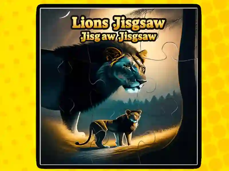 لعبة Lions Jigsaw Jigsaw على الانترنت