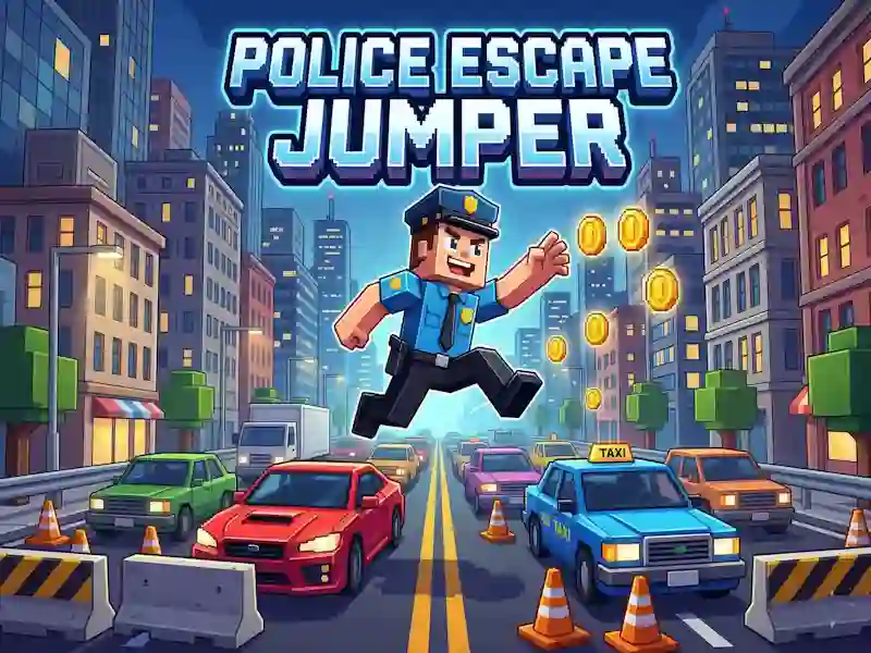 لعبة Police Escape Jumper على الانترنت