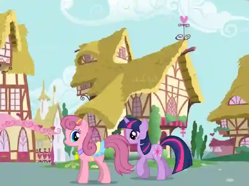 لعبة My Little Pony Friendship magic Adventures in Ponyville على الانترنت