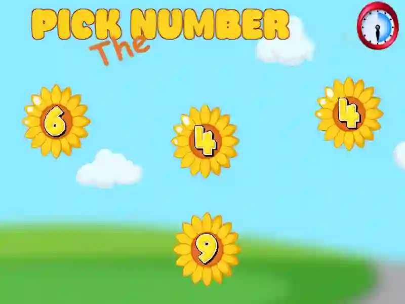 لعبة Pick The Number على الانترنت