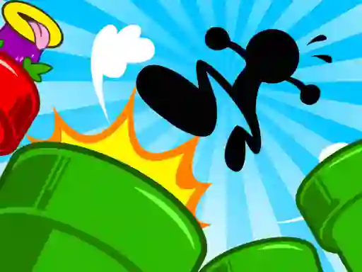 لعبة Stickman Bouncing على الانترنت