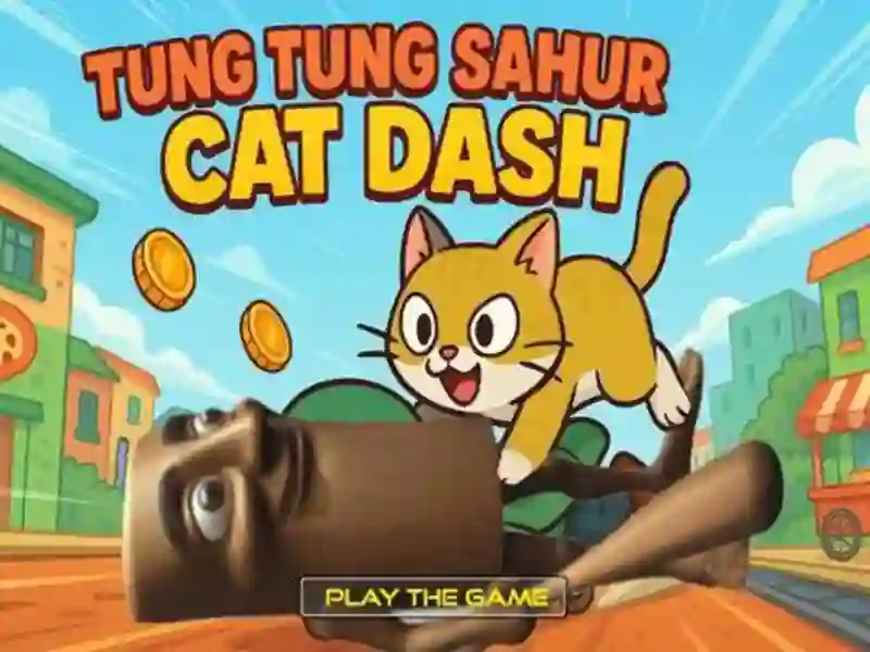 لعبة Tung Tung Sahur Cat Dash على الانترنت