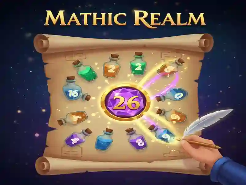 لعبة Mathic Realm على الانترنت
