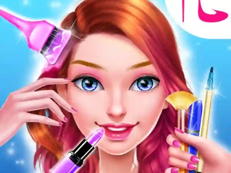 لعبة Fahion game makeup على الانترنت